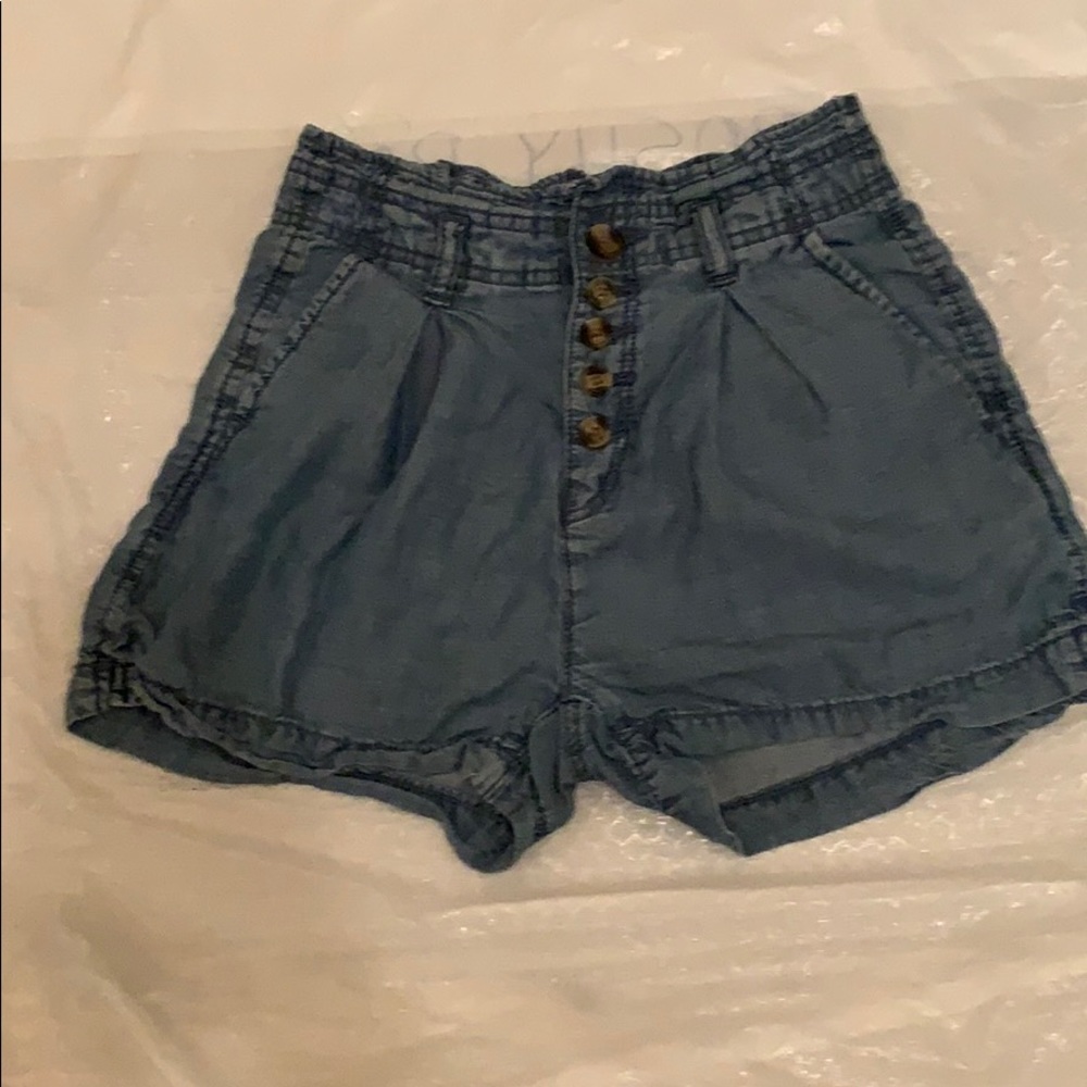 American Eagle high waisted mom jean shorts